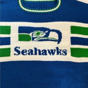 Vintage Seattle Seahawks Knit Sweater – Men’s Large